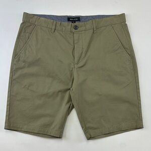 RW&Co sage stretch cotton mens shorts 33inch waist Inseam 10inches casual